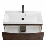 Тумба с раковиной Belbagno MARINO 80 2C-SO/BB800/450-LV-MR-AST Rovere Moro