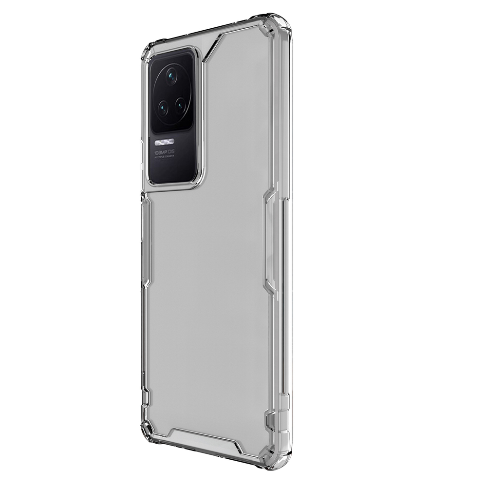 Усиленный прозрачный чехол от Nillkin для телефона Xiaomi Redmi K50 и K50 Pro, серия Nature TPU Pro Case