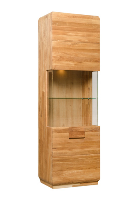 ФАИНА Шкаф с витриной (вар.1L)