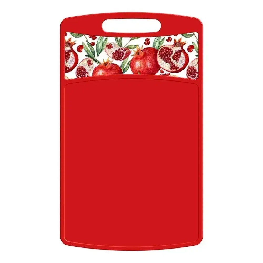 Доска разделочная Bergamo прямоугольная 260x155x3,5мм (красный)