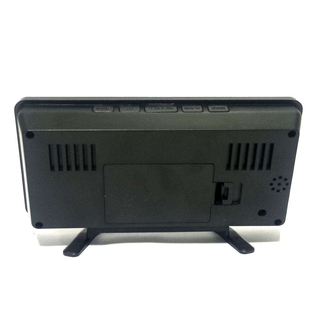 Часы зеркальные LED MIRROR NA-068 Зеленое свечение USB