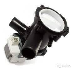 Насос сливной стиральной машины Bosch в сборе с улиткой 3 защелок