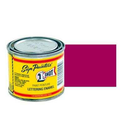 164-L Эмаль для пинстрайпинга 1 Shot Темная маджента (Dark Magenta), 118 мл