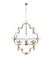 Подвесная люстра Lumina Deco Baltimore LDP 8020-6 GD+WT