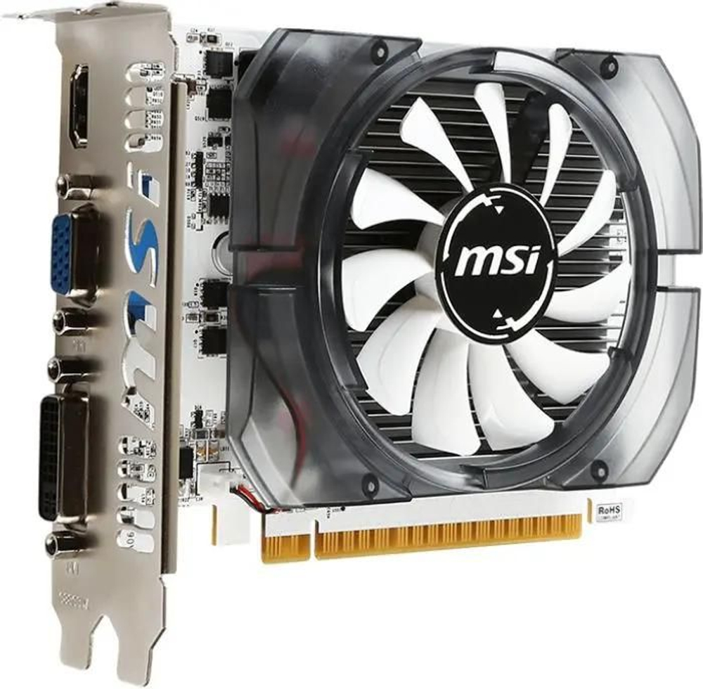 Видеокарта MSI NVIDIA  GeForce GT 730 N730-2GD3V3 2ГБ DDR3, Ret