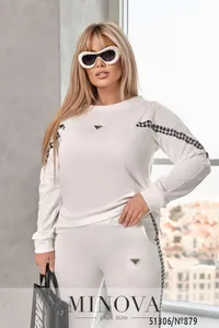 Костюм 879-белый Minova