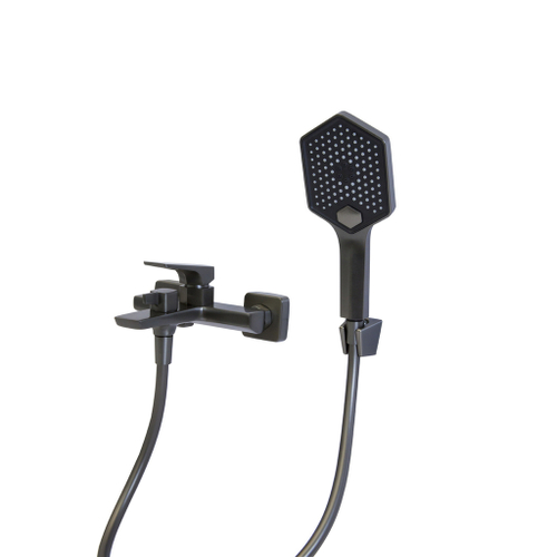 Смеситель для ванны 30к HB60726-3 HAIBA ОРУЖ.СТАЛЬ