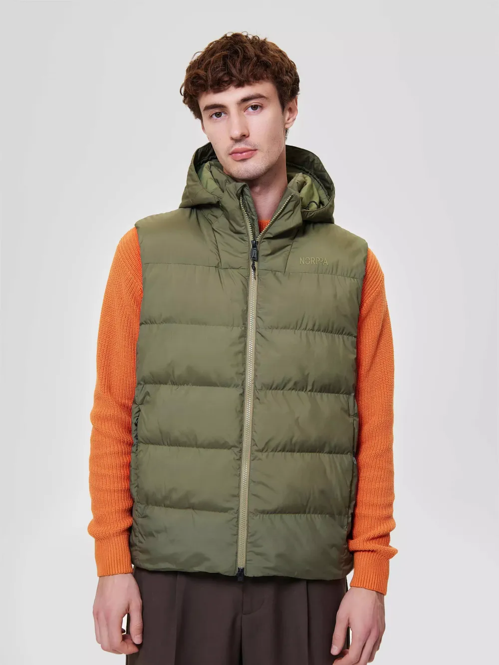 Жилет мужской СУТАЙ (SUTAI) NORPPA лавровый лист