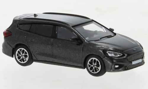 Автомобиль Ford Focus Turnier ST-Line, темно-серый (металлик), 2020, 1:87
