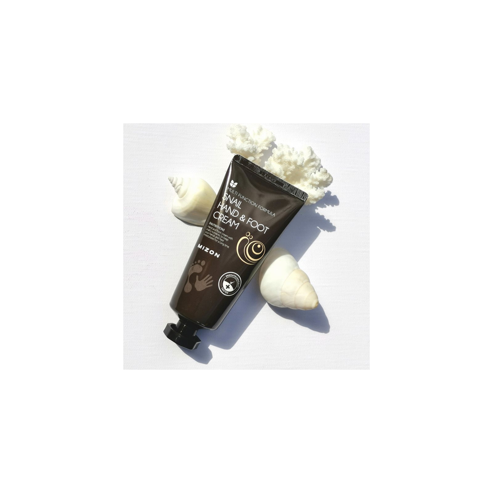 Mizon Multi Function Formula Snail - крем для рук и ног /   100  ml  / GTIN 8809689370198