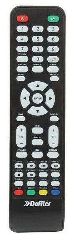 Пульт Doffler 507DTV (32BH15-T2) для телевизора Doffler