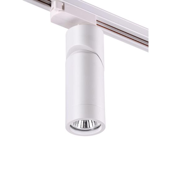 370594 PORT NT19 247 матовый белый Светильник трековый однофазный трехжильный IP20 GU10 50W 220-240V ELITE