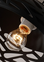 Pendant design lamp Kelly Cluster by Studio Italia Design (White/hemisphere)