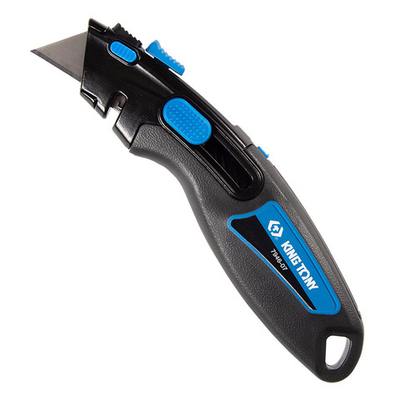 KING TONY (7946-07) Нож со сменными трапециевидными лезвиями, 19 мм