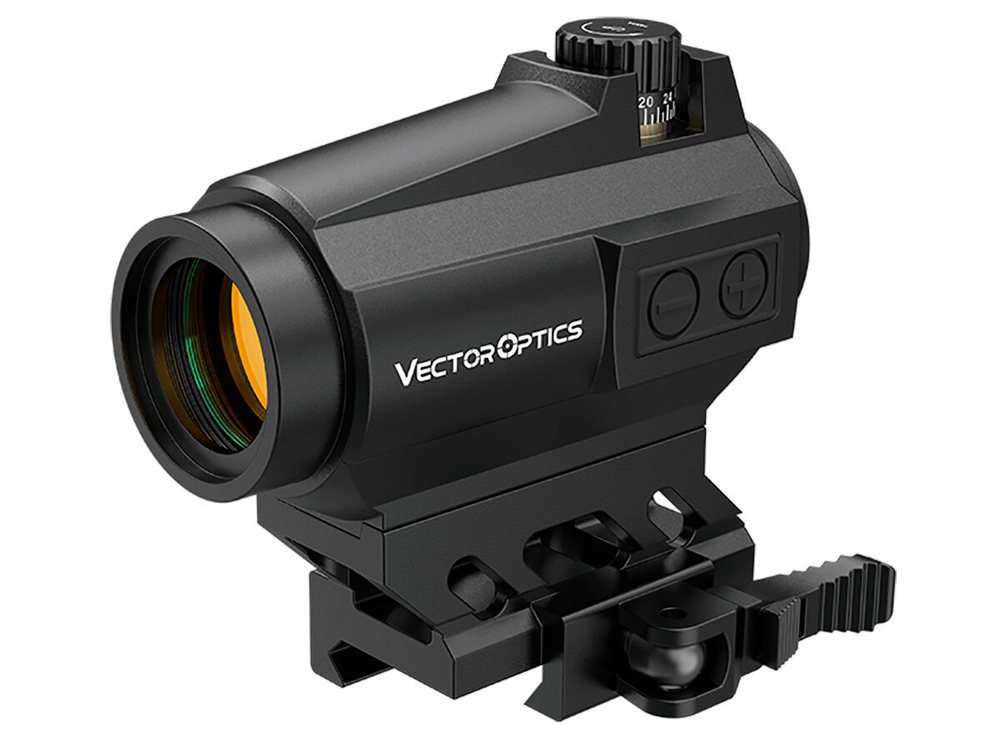 Коллиматор Vector Optics Maverick-II 1x22, закрытого типа, DBR, красная, 8+1NV, на Weaver, IPХ4, 214г