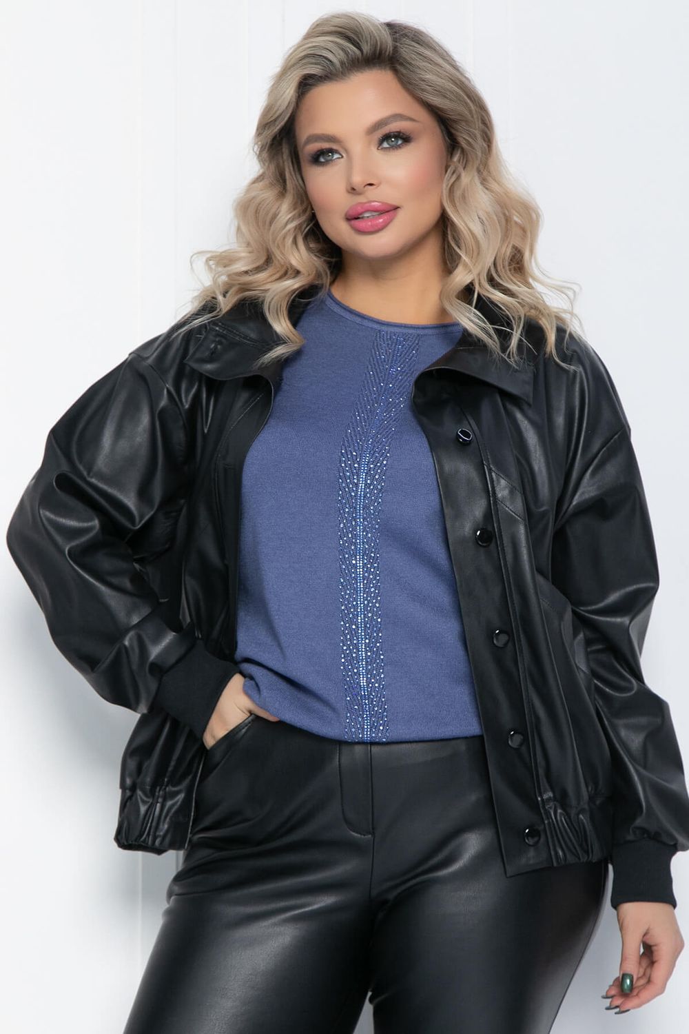 Бомбер Моя мечта (черный) Б12554-13 LT Collection