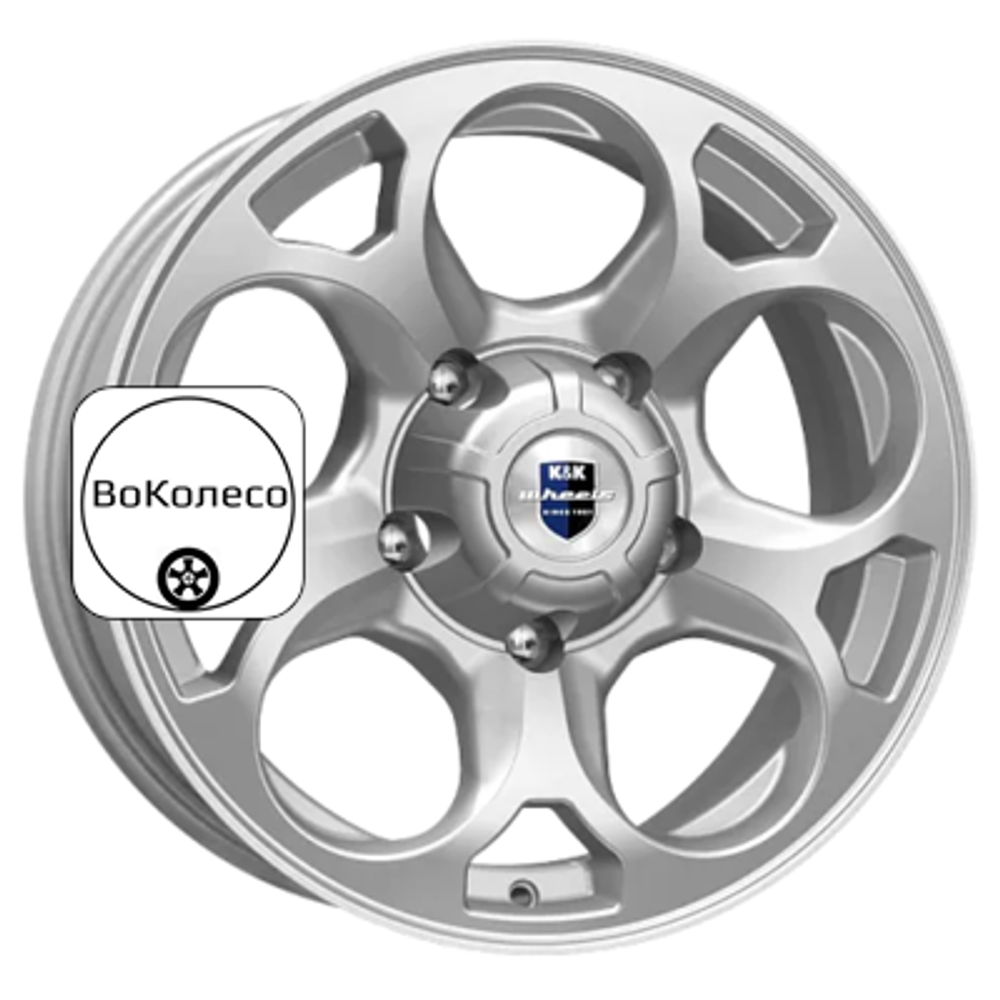 7x16/5x139,7 ET35 D108,5 Линкс (КС1057) Сильвер K&K