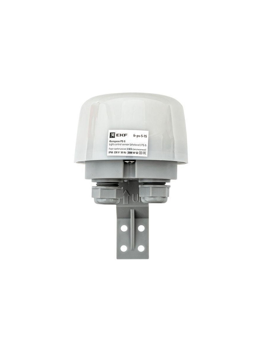 Фотореле PS-5 15А 3300Вт IP66 PROxima EKF fr-ps-5-15