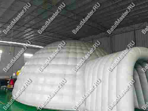 Надувной шатер "Иглу" ПВХ, 7,5*5,5*4 м