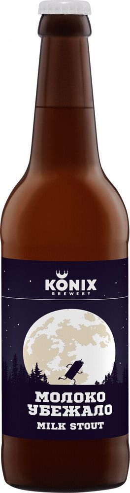 Пиво Коникс Молоко Убежало / Konix Milk Escaped 0.5л - 6шт