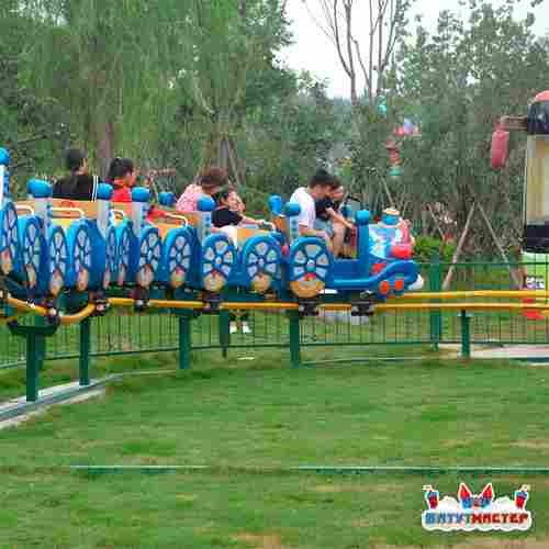 Детский аттраккцион-горка «Паровозик из Ромашково», 6 кабин 12 мест, 16×9×4 м