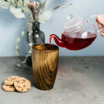 Деревянный стакан из древесины кедра для чая, кваса и других напитков 350 мл. C21