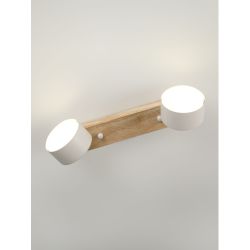 Светильник настенно-потолочный спот Rivoli   7078-702 2хGX53 15 Вт поворотный