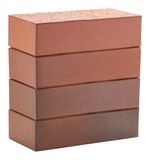 Кирпич ЛСР 1НФ Красный Флэш М-400 250x120x65 - лицевой керамический полнотелый