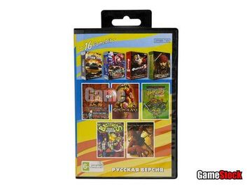 Картридж 16-Bit - 9в1 ТАНЧИКИ+МАРИО / Пираты 4 / Форсаж 4 / Tank 2011+..