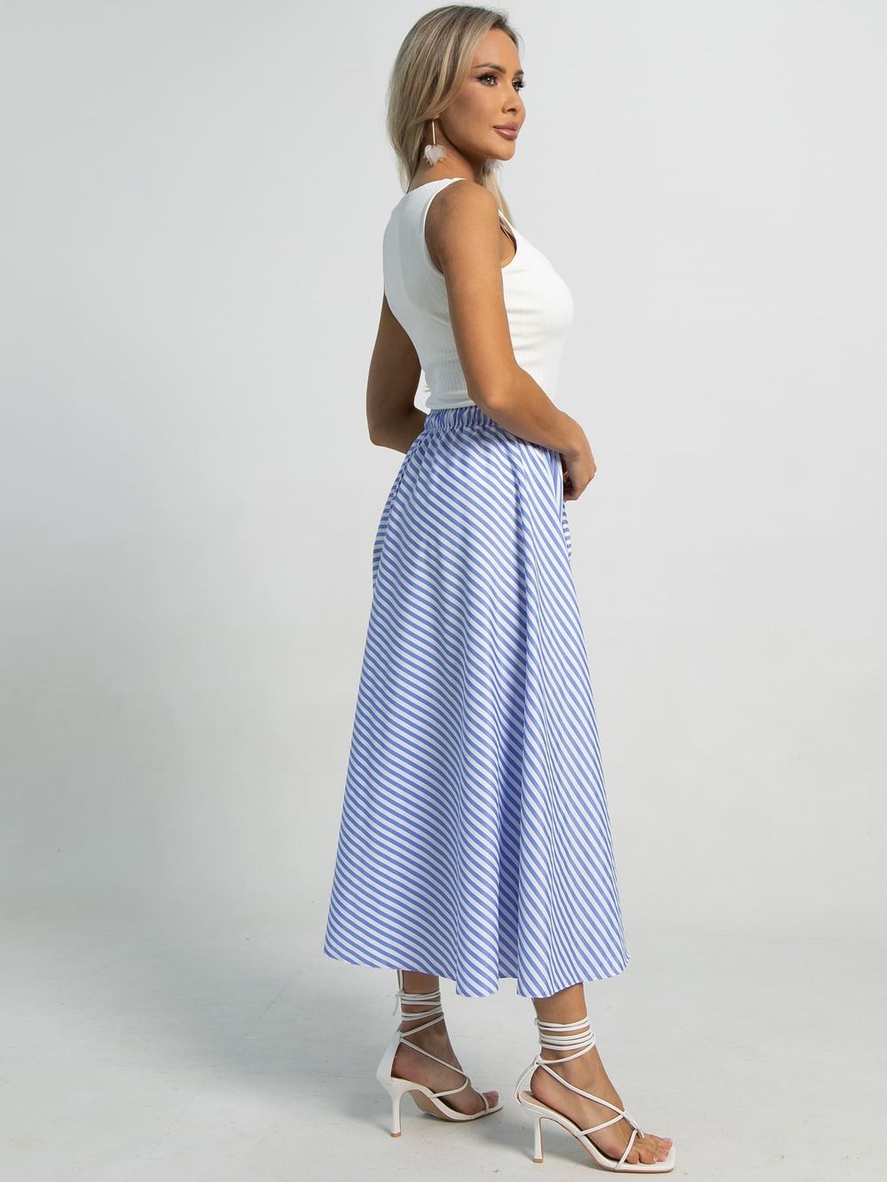 Брюки Эльче (голубо-белые) Б15697-39М LT Collection