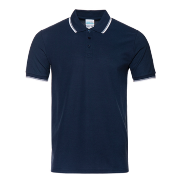 Рубашка поло кор.рукав (т.синий)