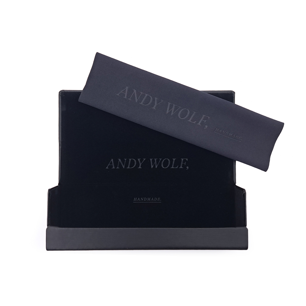 Оправа шестигранник Andy Wolf 4799 01 черная с золотом