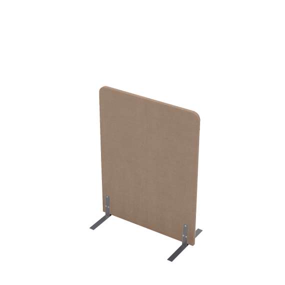 011.МПО.8011 Акустическая мобильная перегородка на стационарных опорах (800*450*1100)