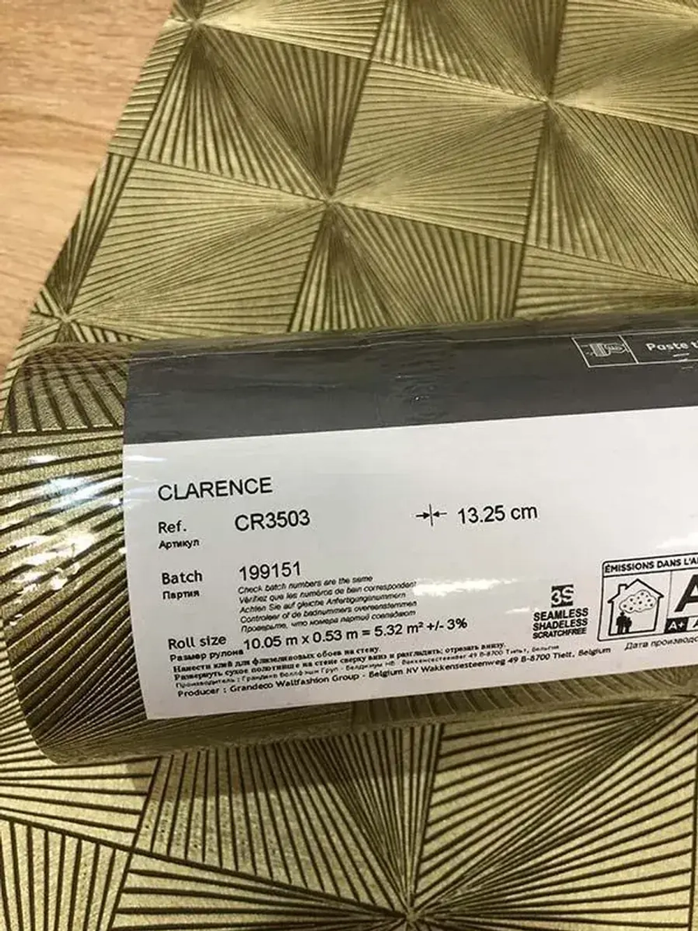 Обои флизелиновые CR 3503 Clarence Бельгия