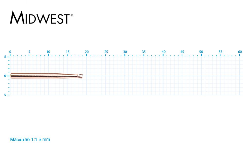 Бор твердосплавный Midwest - 157 FG 36