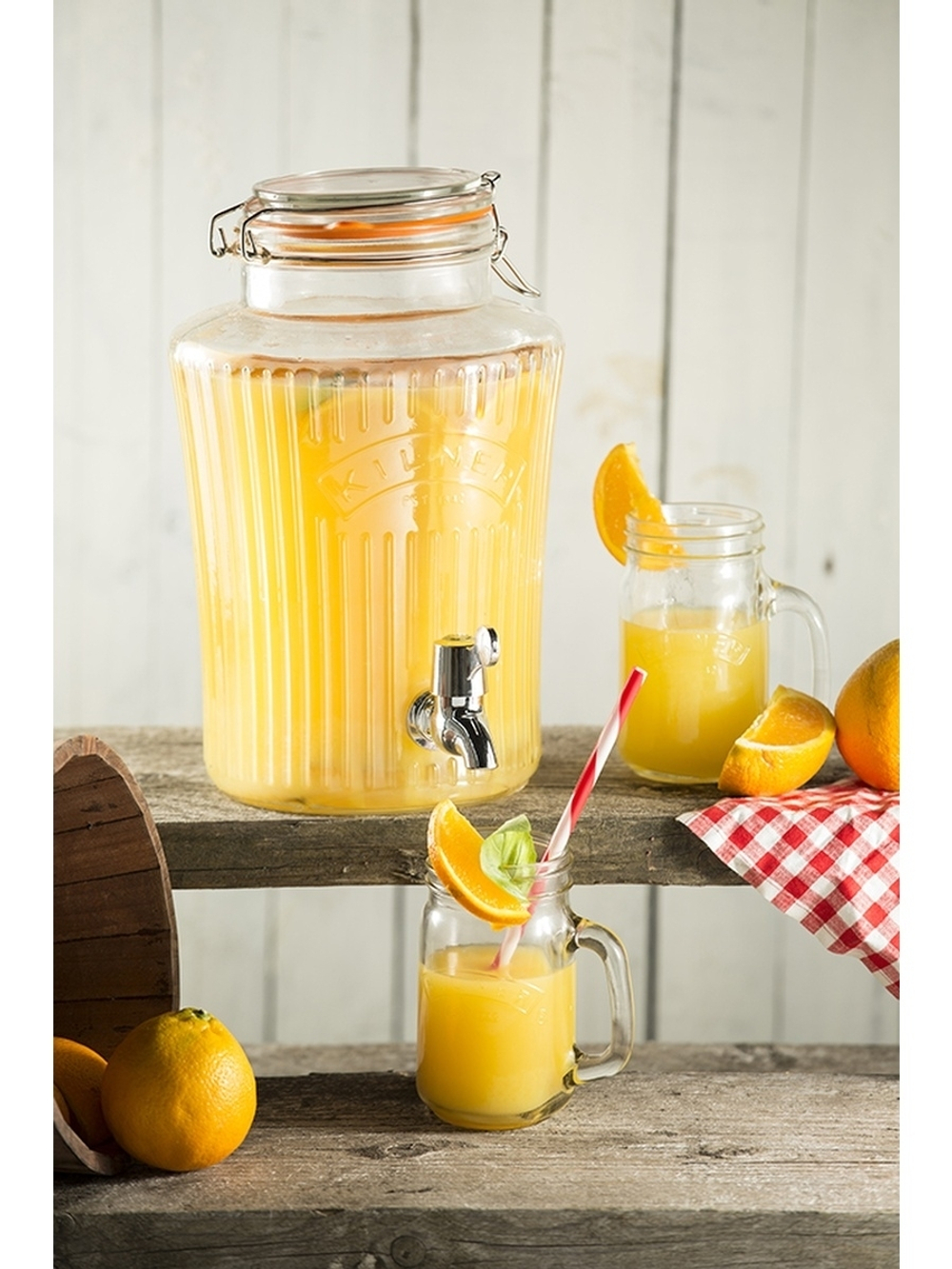 Диспенсер для напитков Vintage 5 л Kilner K_0025.407V
