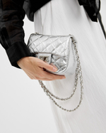 Сумка 743 01 серебряный