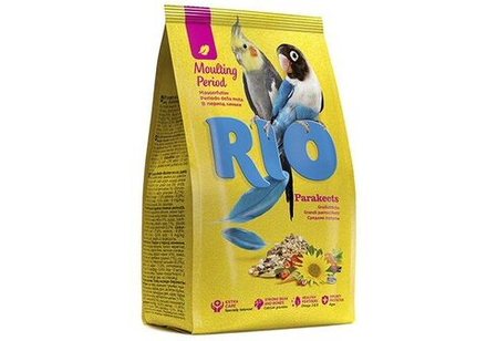Rio Moulting Period Parakeets / Корм Рио для средних попугаев Рацион в период линьки 500 г