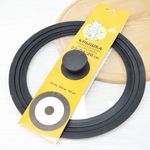 Крышка 22-24-26см универсальная с силиконовым ободком 35523