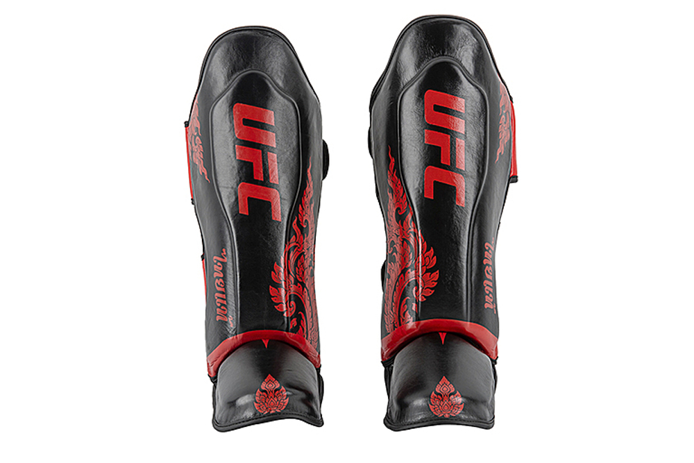 UFC Premium True Thai Защита голени, цвет черный, размер M