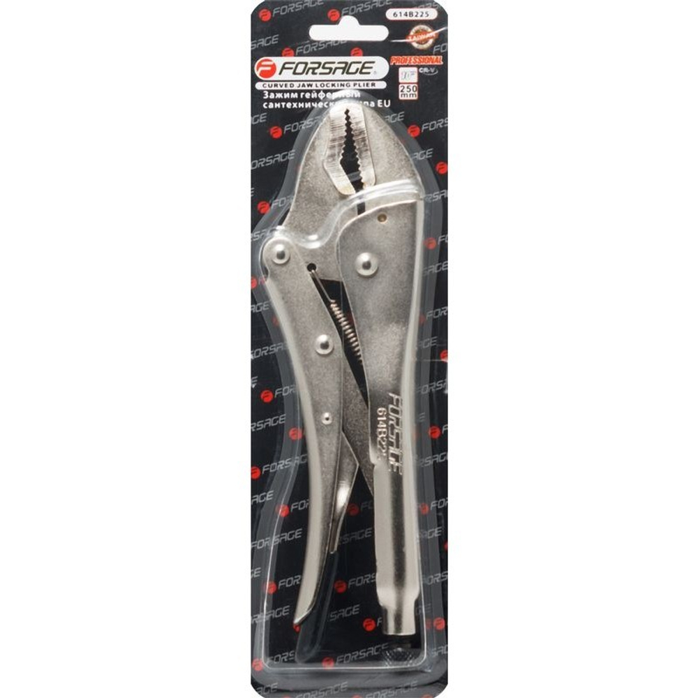Зажим гейферный 10" (250мм) Forsage 614B225
