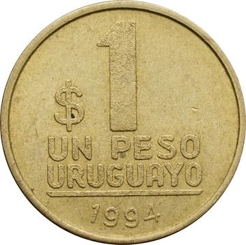 1 песо 1994 Уругвай