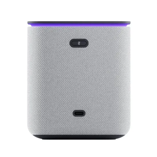 Умная колонка Яндекс Станция Миди с Алисой на YandexGPT, серый, Zigbee