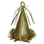 Грузик для шара Колпак 170гр (Золотой)