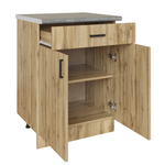 Стол разделочный 60 вотан (1 ящик) столешница бетон