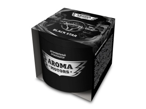 Ароматизатор гелевый Aroma Motors BLACK STAR 0,1л