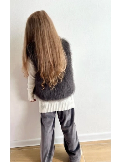 Жилет из искусственного меха