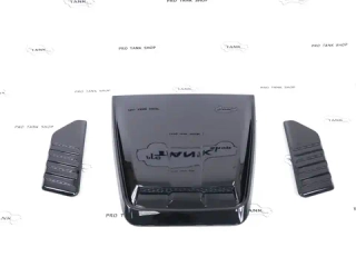 Накладки на капот Tank 300 (черный глянец)