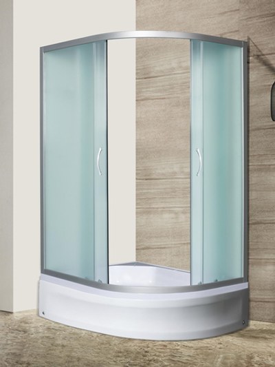 Душевое ограждение RIVER DON 100/80/24 МТ L  Душевое ограждение без поддона 100х80х170 10000002171 Ассимметрия Правая или левая Хром матовый