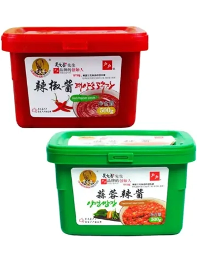 Перцовые пасты острые кочудян, самдян 500 г * 2 шт